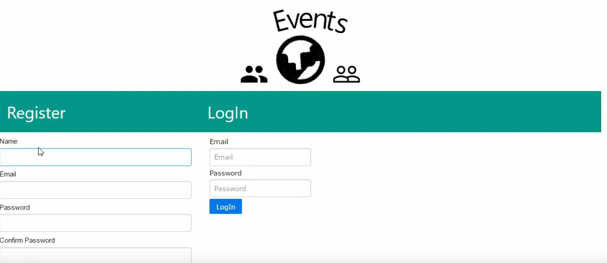 Responsive image-Events